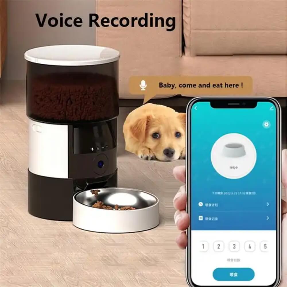 Smart Pet Feeder with camera