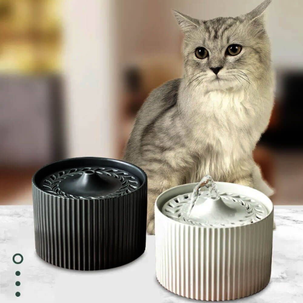 Ceramic pet water fountain