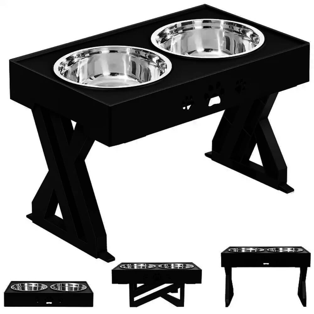 Elevated dog bowls